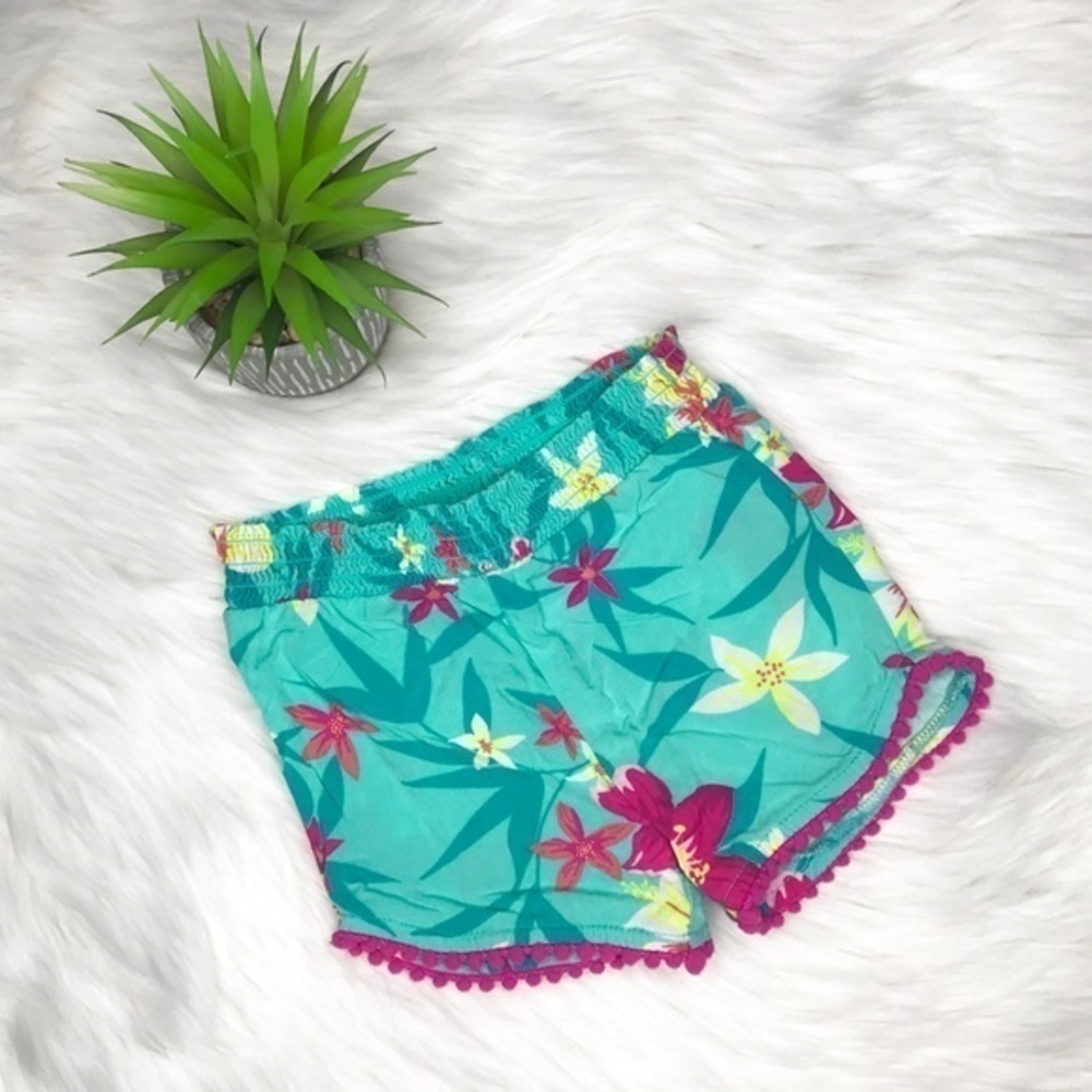 circo Girls Hawaiian Print Shorts